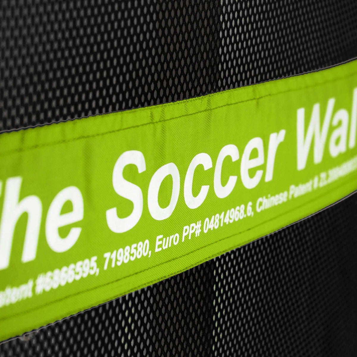 Soccer wall training mannequin with wind-resistant design for training sessions for team training and practice