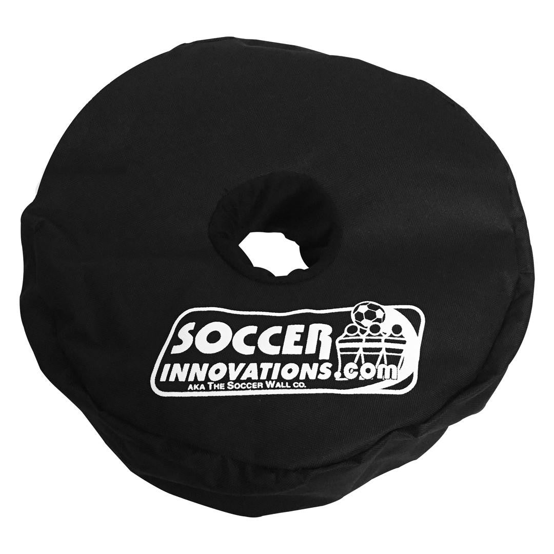 Turf base round sand bag weight attachment for training mannequin stability