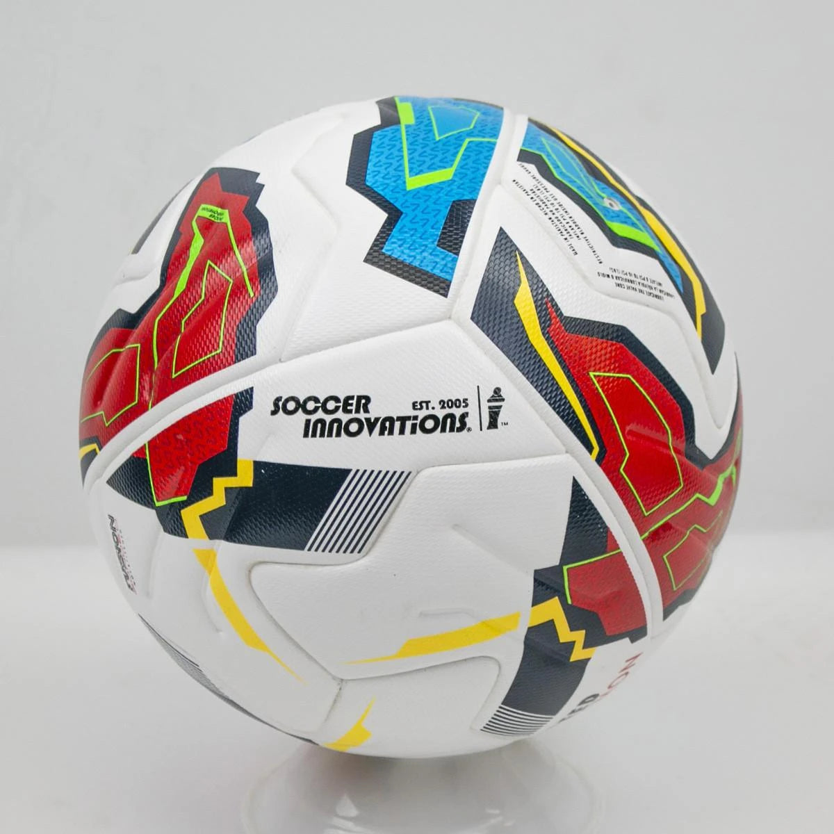 Speed Demon soccer ball action shot showing performance and soft feel during play