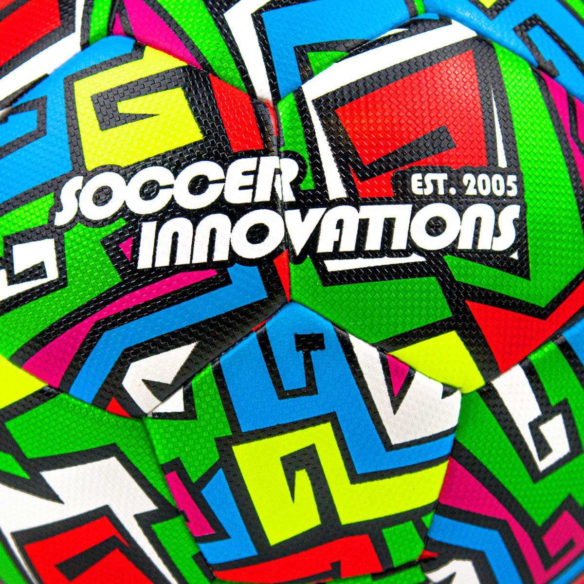 Durable street soccer ball designed for asphalt and hard-surface sports