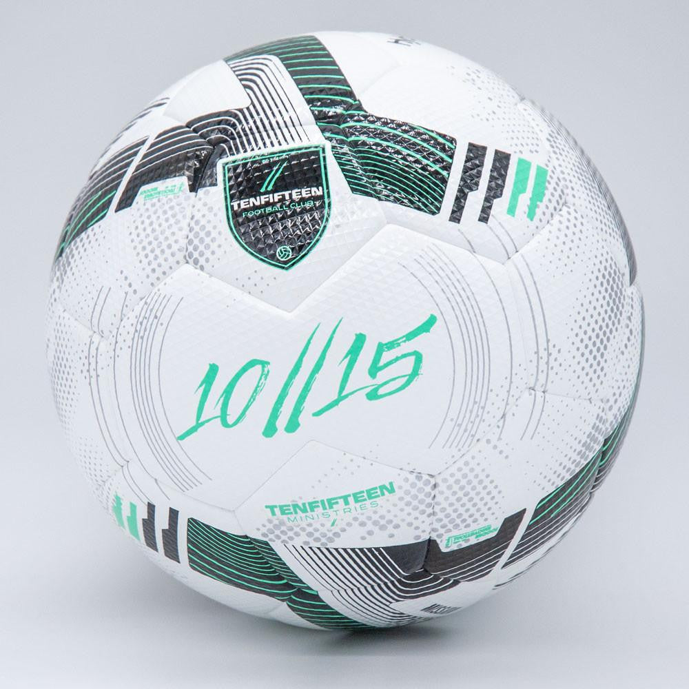 Tenfifteen mission size 4 youth soccer ball supporting underserved communities