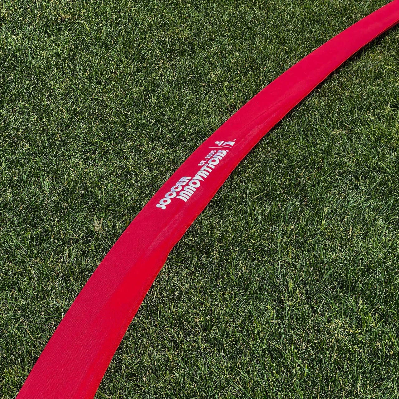 Tiki taka training ring on grass showing tight space setup for possession drill training circle