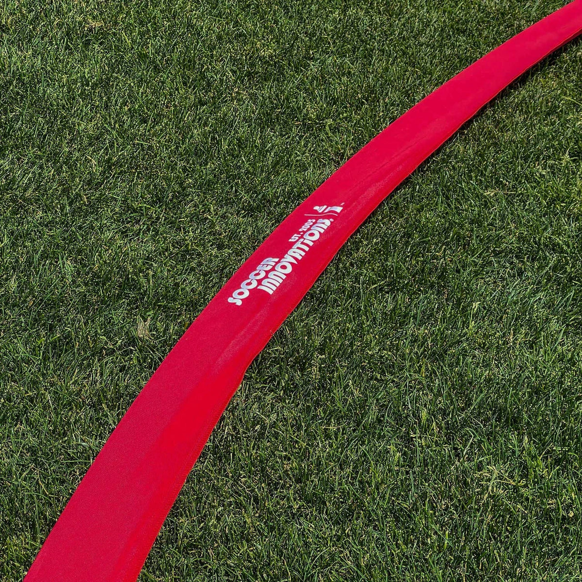 Tiki taka training ring on grass showing tight space setup for possession drill training circle