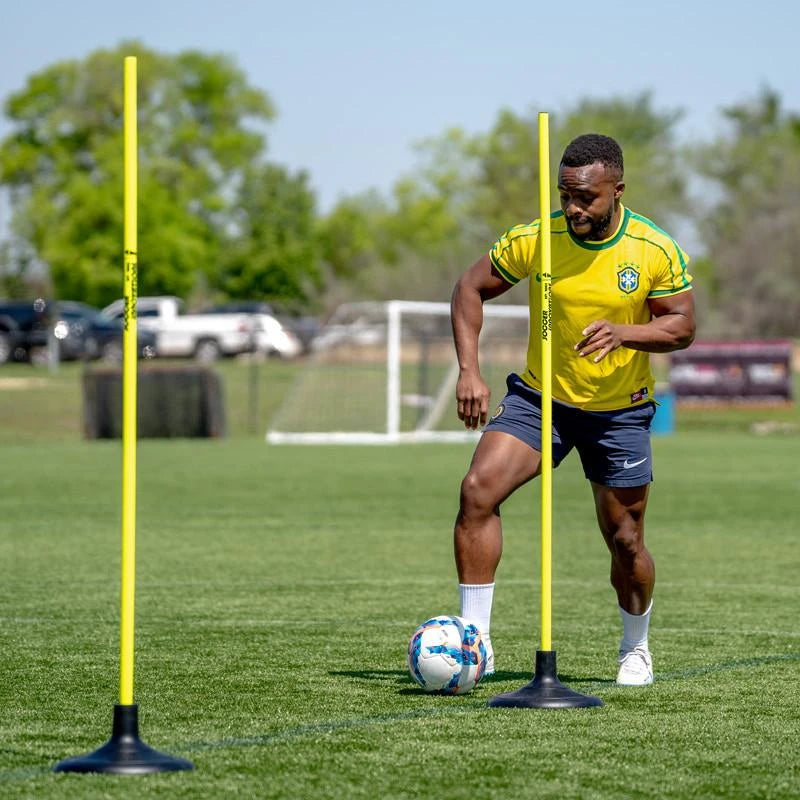 Soccer Innovations Speed Pole & Jumbo Rubber Base - Turf Model