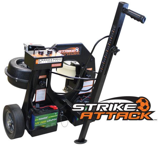 Sports Attack Strike Attack Soccer Machine (DC Model) Soccer Ball Launcher Machine training equipment