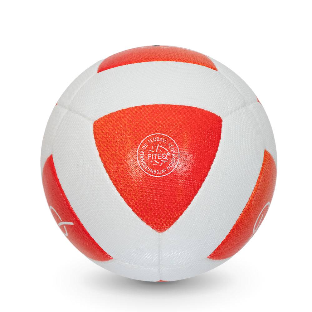 Official Teqball showing purpose-built design engineered for Teqball table gameplay