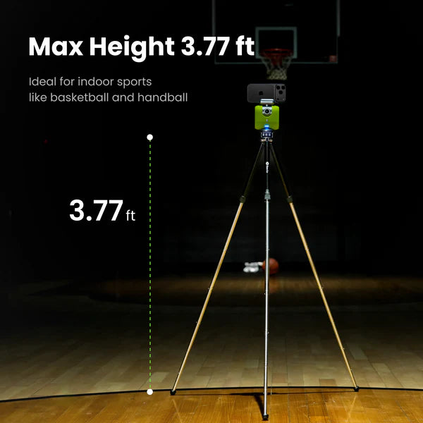 XbotGo NT1 3.77 ft compact tripod mount indoor sports recording sports video recording